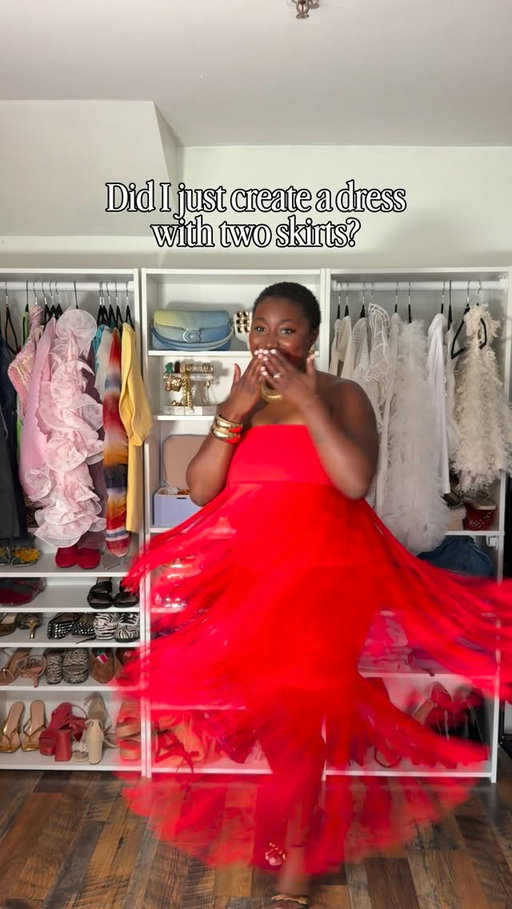 Did I just create a dress with two skirts??????

Omg @walmart 
Share & follow @jones_tiara for more fashion hacks

#fashionhacks #howtostylereel #modeststyle
Fashion hacks, fashion tips and tricks, Walmart finds, moderately modest dresses, affordable outfit ideas summer outfit trends, summer styles, Boston
influencer, Boston TikTok 

Comment SHOP below to receive a DM with the link to this post on my LTK ⬇ https://liketk.it/6jGkj