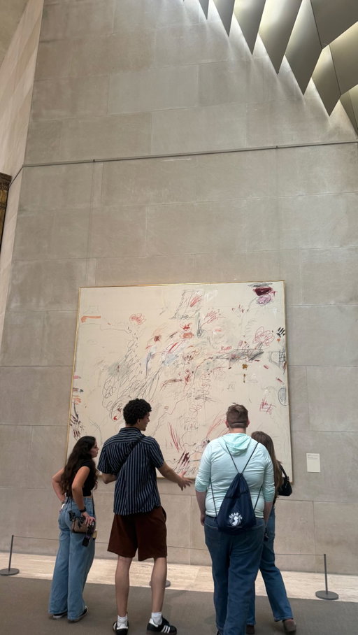 Take a shot every time I say Cy Twombly 

#Arthistory #tourguide #nyc #contemporaryart