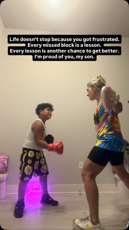Tough love and Boxing 

#boxing #motherhood #boymom #toughlove #lifelessons