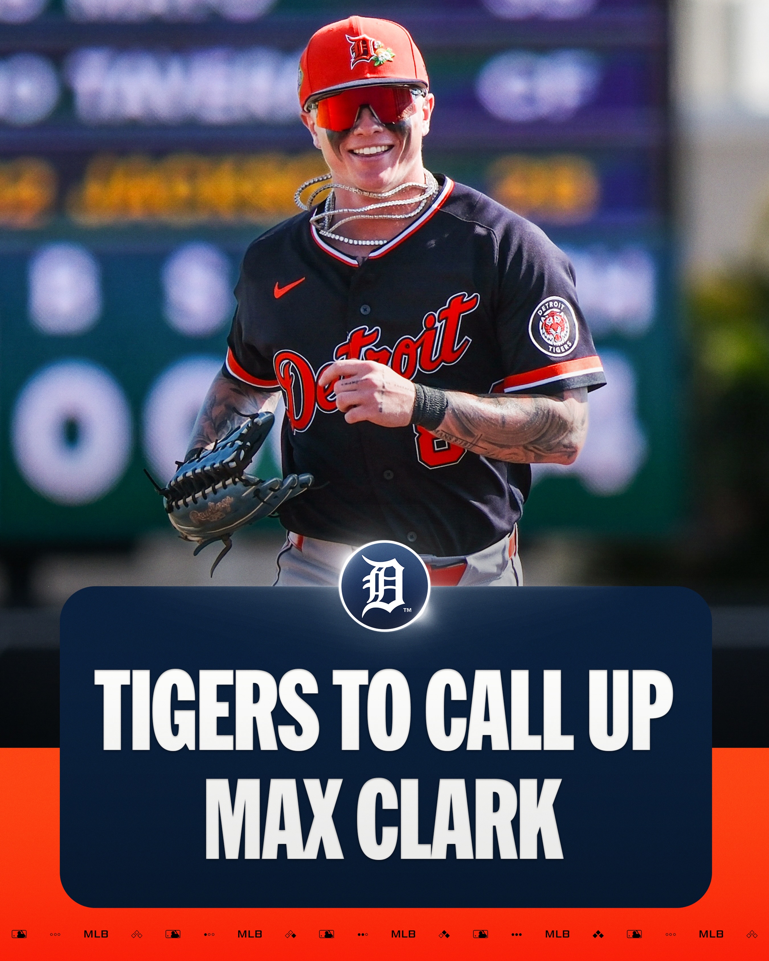 Tigers will reportedly call up OF Max Clark, Detroit’s No. 1 and @MLBPipeline’s No. 13 overall prospect, per multiple reports including MLB.com’s Mark Feinsand.