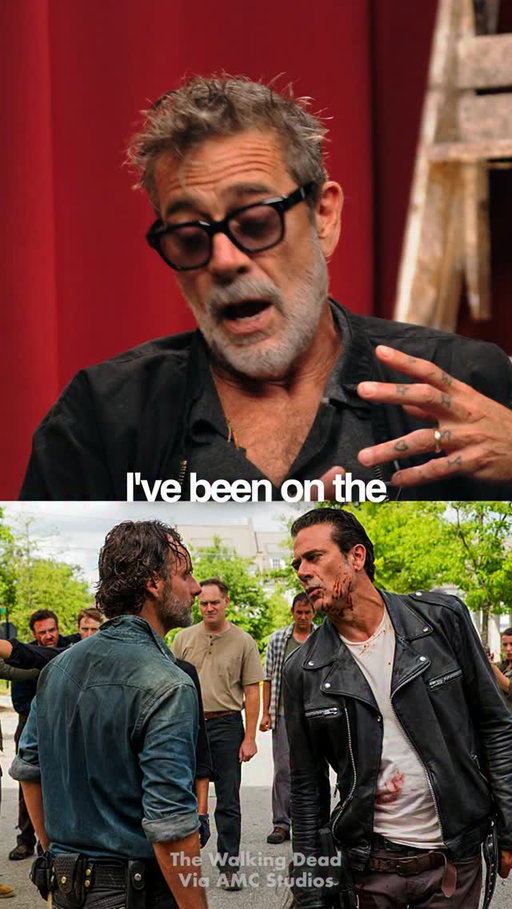 Jeffrey Dean Morgan used to DVR The Walking Dead years before he was cast as Negan