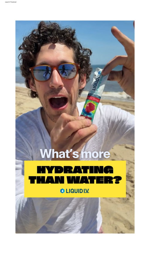 You thought the ocean was hydrating? Poseidon’s got nothing on Liquid I.V.'s Sugar-Free Ring Pop® Cherry.

We're talking candied cherry notes with a bright, tart finish. Proof that legendary flavor and peak hydration don't have to compete.

Use promo code 2026TBOY for 20% off your first order on LiquidIV.com #paidpartner