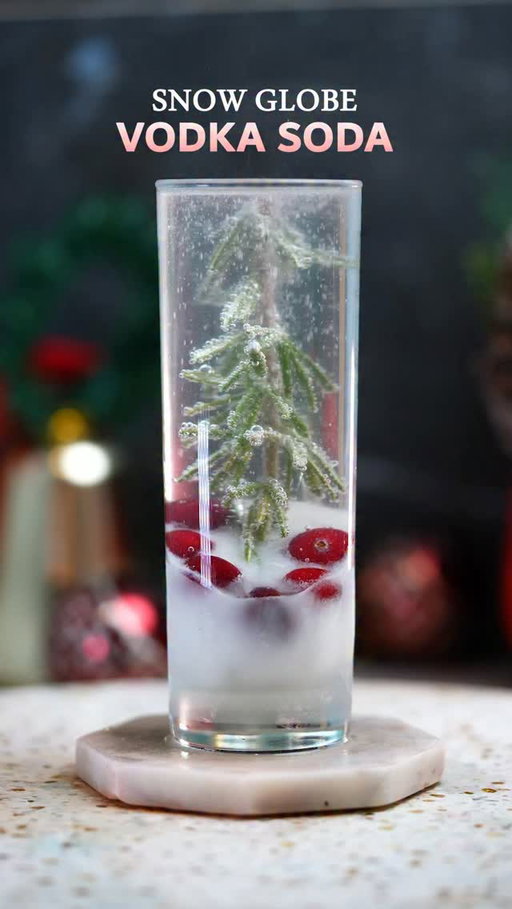 ✨ Comment “BOOK” and get an additional 20% OFF - on top of the already 50% OFF launch pricec for my exclusive 246-recipe Cocktail Book! 📚🍸🔥 

A surprise Christmas video for you! 🎄🍸 It’s already edited and coming in just a couple of monthsmy favorite time of year for cocktails! ✨

🎄 If you love this Christmas recipe, comment CHRISTMAS and I’ll send you 40 of the BEST Christmas cocktails! 🍸✨

Grab your copy before the promotion ends! ⏳🔥 

Snow Globe Vodka Soda! ❄️
Another way to make your drink more exciting! ✨
You can even add champagne 🥂 or build any cocktail this way!

Recipe:
• 2 oz water 💧
• 1 oz cream of coconut 🥥
• Cranberry & rosemary freeze ❄️🌿
• 2 oz vodka 🍸
• 3 oz club soda 🫧

Perfect for winter vibes and holiday drinks 🎄❄️✨

#ChristmasCocktail #HolidayCheers #ChristmasSpirit #CocktailTime #Mixology CheersToTheHolidays FestiveDrinks DrinkUp HolidayRecipes MerryMartini ChristmasDelights cocktail bar bartender bartenderlife cocktailsrecipe