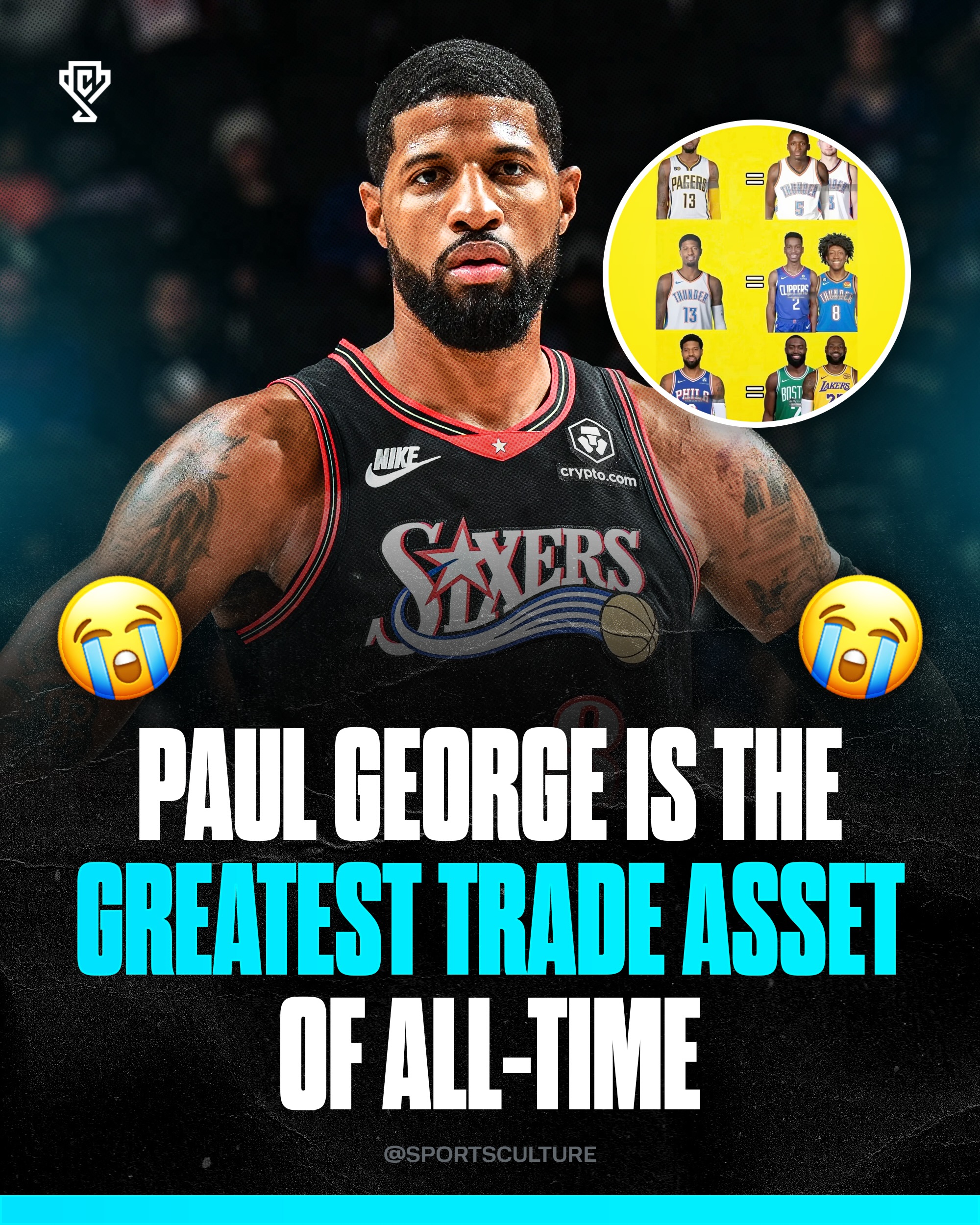 Paul George has been the focal point of some of the most lucrative NBA trades of all-time 😳

Paul George might genuinely be one of the greatest trade assets in NBA history. It feels like every time he’s moved, the deal completely reshapes the league. From being traded to the Thunder for Victor Oladipo and Domantas Sabonis, to being sent to the Clippers in the blockbuster that also convinced Kawhi Leonard to sign in Los Angeles, nearly every Paul George trade has had massive ripple effects across the NBA.

What’s crazy is that the value isn’t just Paul George himself—it’s everything attached to acquiring him. The Clippers gave up one of the largest trade packages ever, including Shai Gilgeous-Alexander and a mountain of first-round picks. Those assets eventually helped Oklahoma City build the championship-caliber core they have today, making the George trade one of the most influential transactions the league has ever seen.

At this point, Paul George has become synonymous with blockbuster trades. Every franchise that acquires him is willing to push all of its chips to the center of the table, and every time he’s moved, the NBA landscape changes. Very few players in league history can say they’ve been at the center of multiple era-defining trades, which is why there’s a real argument that Paul George has been one of the greatest trade assets the NBA has ever seen.

Follow US (@sportsculture) to stay tapped in if you love sports 🔥