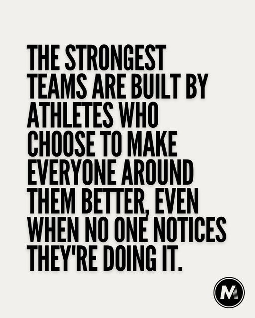 The best teammates don't wait for recognition, they create an environment where everyone has a better chance to succeed.
Every practice, every game, and every interaction is an opportunity to encourage, communicate, and compete for something bigger than yourself. Those small, selfless choices build trust, strengthen culture, and elevate the entire team.
The impact of a great teammate isn't always found on the scoreboard. More often, it's found in the confidence they help create in the people around them.