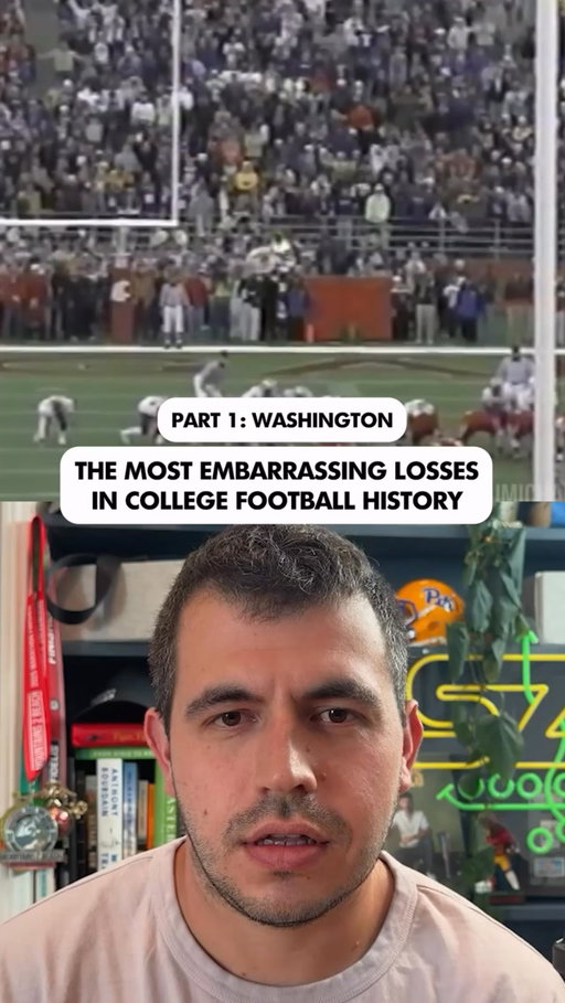 Whoever comes next (and I do want your nominees), it'll be hard to put on a more generally embarrassing performance than Washington's loss in the 2008 Apple Cup against Wazzu #collegefootball