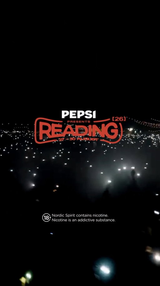 It’s the BIGGEST weekend in the festival calendar and you can be there💥

@nordicspirit_uk is giving you the chance to win 2 x weekend camping tickets to Pepsi MAX presents Reading Festival, a pre-pitched tent AND £100 to spend on-site*! 

To enter make sure to follow the steps below:
Follow @nordicspirit_uk 
Like this post
Tag your festival buddy

Main T&Cs:
Prize draw is only open to existing tobacco or nicotine users aged 18+ who are residents of Great Britain
Prize draw closes: 23:59 on Thursday 6th August 2026. Winners will be contacted via DM on Monday 10th August 2026 at 14:00.
*To view the full T&Cs, click the link in our bio.
#AD
18+ Contains Nicotine. Nicotine is an addictive substance.

@pepsiuk