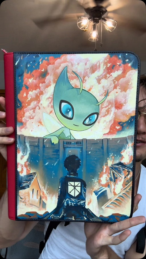 Surprising my friends with Anime AND Pokemon! Artist: @jasito.barr 🎨 

@goat_armor #pokemoncards #anime #art #attackontitan
