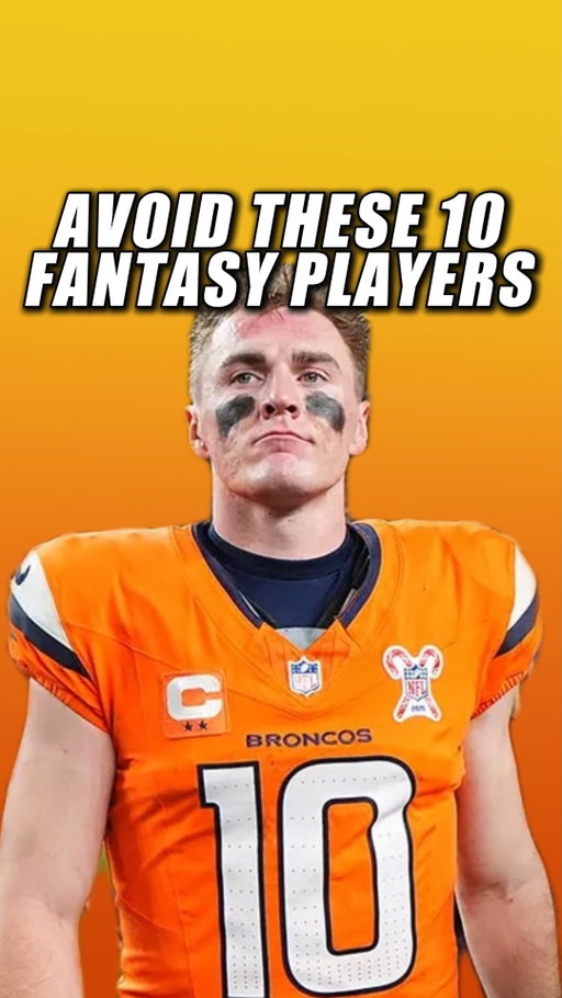 Avoid these 10 fantasy players🔥🏈

Follow @nflpollnation for daily content like this!🏈

#fantasyfootball #nfl #football #bonix #fyp