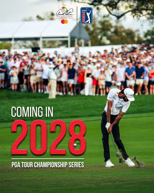 A new chapter begins. ⛱️

We’re proud to be named to the PGA TOUR Championship Series beginning in 2028 and look forward to welcoming the world’s best players to the #APInv.

The stakes are rising. Stay tuned…there’s more to come.