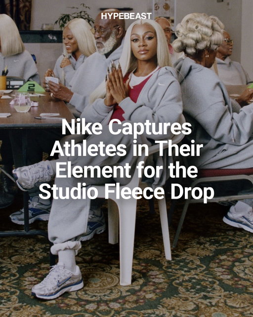 @nike doesn’t want you to choose between comfort and style with its new Studio Fleece and Solo Fleece drop, crowning them as the “ultimate uniform for the everyday athlete.” 

Dropping today, the campaign bridges sport and culture with a stacked roster of Nike athletes. Track superstar Sha’Carri Richardson leads the charge, alongside Alysa Liu, Jazzy Davidson, Moses Itauma, and football siblings Lauren and Reece James. Artists Karina and Yeat also step into the mix to showcase the lineup’s versatile, engineered comfort.

Available now via Nike across select regions and globally on September 1.