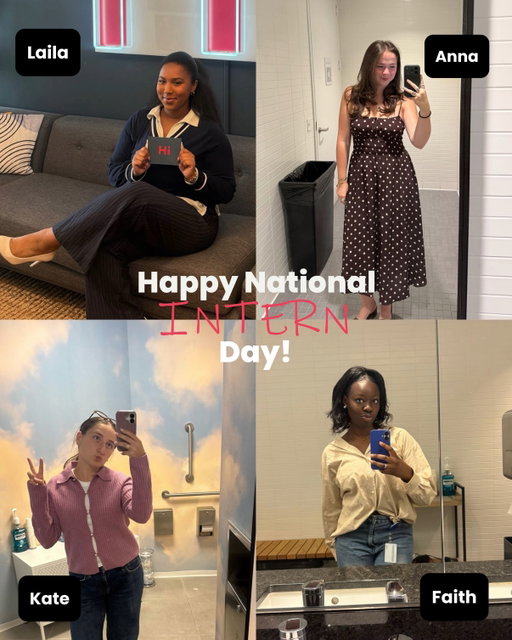 Happy National Intern Day to interns everywhere, and especially our incredible HUNTER interns! ✨

Swipe to spend a day in the life with four of our interns and see what they’ve been working on behind the scenes. 👀

fuel for the day ⚡️

morning grind 😤😤😤

in the zone but still time for a selfie🧑‍💻🤳

✌️👋💁

weather check: 🌫️🏙️

pitching time! 

finishing up strong 💪