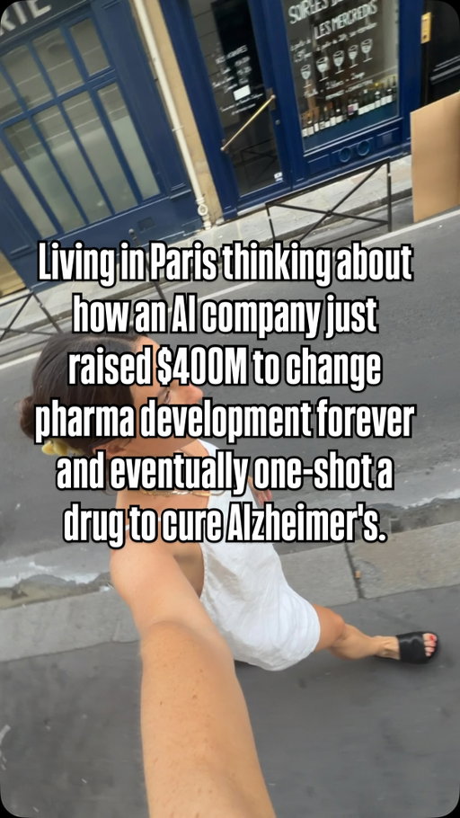 Drug discovery startup Chai Discovery just raised $400 million, putting the biotech AI company at a $3.8 billion valuation in just over two years. Chai Discovery is a picks-and-shovels infrastructure play in the AI for biotech and AI for pharma space, using an AI model to predict how molecules behave digitally before they’re built in a lab. This drug discovery technology is already being used by some of the largest pharmaceutical companies in the world, could eventually help researchers one-shot a drug to cure Alzheimer’s, and change how medicine gets discovered forever. 

Subscribe to my newsletter Too Online to read more about it. It will hit your inbox tomorrow at 6am.