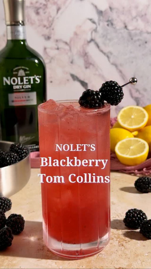 Summer, poured. ☀️

The NOLET’S Silver Blackberry Tom Collins is everything I want in a summer cocktail with fresh blackberries, bright citrus, sparkling bubbles, and the smooth, floral notes of NOLET’S Silver Gin. Refreshing, elegant, and effortless for warm afternoons and golden hour gatherings.
Whether you’re hosting a backyard get-together, relaxing poolside, or enjoying happy hour at home, this sip brings a little extra something to every occasion.
Cheers to quality ingredients, beautiful botanicals, and unforgettable summer sips. @noletsgins #Ad  #21plus #drinkresponsibly #NOLETSGINS #NOLETSGO 
BlackberryTomCollins

NOLET’S SILVER
Blackberry Tom Collins
1.25 oz. NOLET’S Silver Gin .75 oz. Fresh Lemon Juice .75 oz. Simple Syrup 3 Blackberries +2 for garnish Club Soda to Top

Muddle blackberries with simple syrup in a mixing glass. Add NOLET’S Silver, lemon juice and ice. Shake and strain into a highball glass over fresh ice. Top with soda. Garnish with two fresh blackberries.
