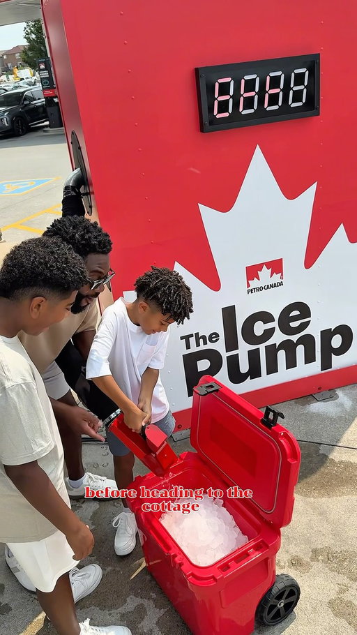 #Ad this long weekend we packed snacks, we packed towels, we packed the cooler, but forgot the ice! Good thing Petro- Canada‘s Ice Pump has us covered. We stopped by the one-of-a-kind ice Pump in Bradford filled up the cooler and got right back to our summer adventure.

If you’re heading through cottage country, don’t forget to make a pitstop and “fuel” up on ice and if you can’t make it, you can always check out the Cooler Calculator Filter to figure out how much ice you need for your cooler ! 

📍 Petro -Canada, 577 Holland St W, Bradford, ON 
Open from July 30-August 1, 2026

#PetroCanada #icePump #Coolermath
