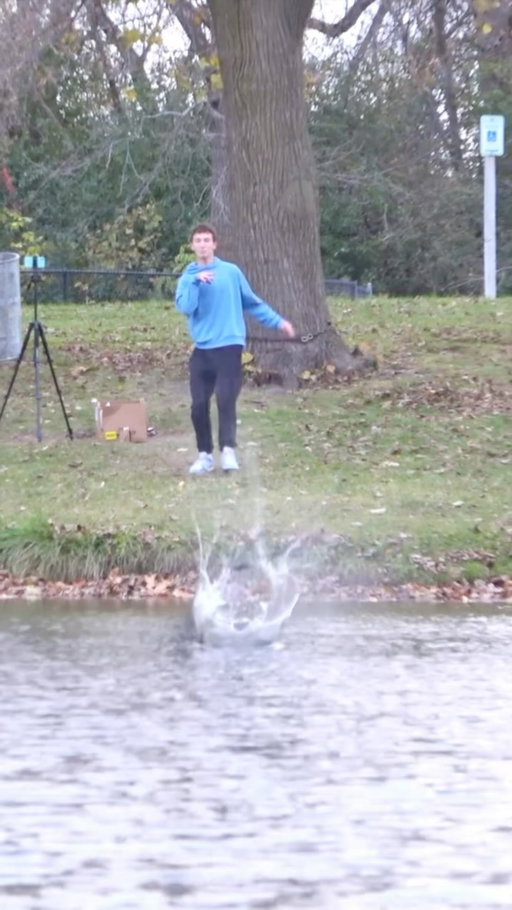 Rock Skipping Final Boss 🪨