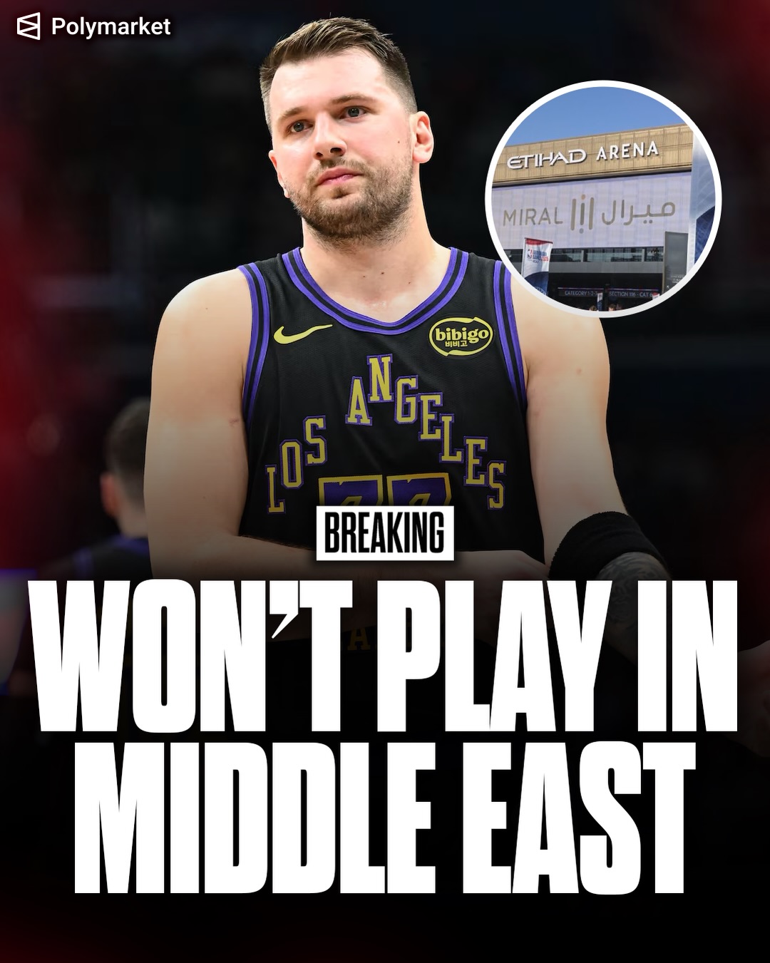 🚨The NBA won’t play preseason games in the Middle East for the first time in five years due to ongoing conflict
