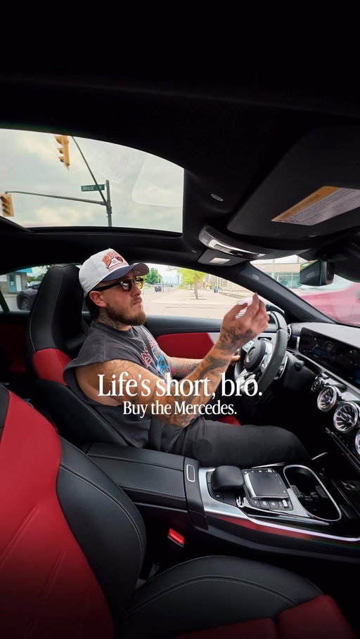 Just buy the Mercedes, bro.