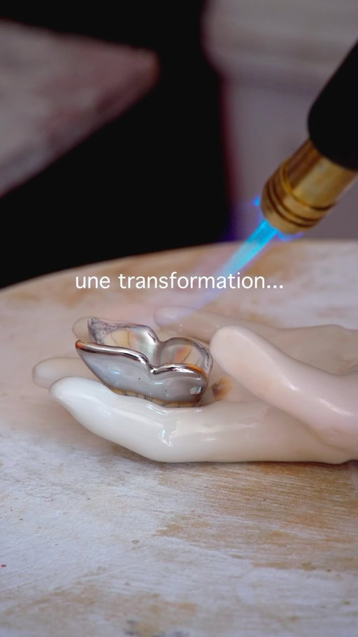 Quand tu peux transformer ta pièce en céramique en quelques secondes 🦋🩶✨