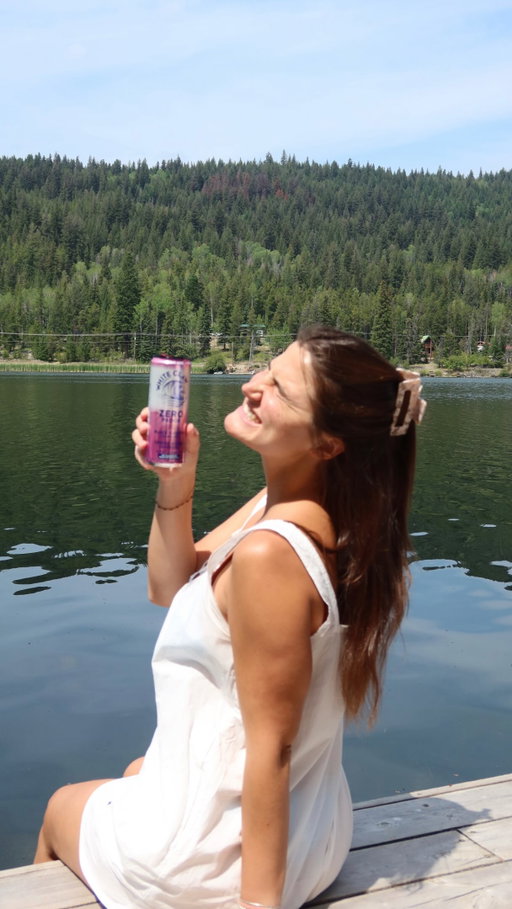 #ad Never skipping out on summer moments with White Claw Zero Proof 🥹💛 I love you @whiteclawcanada #19+ Please Enjoy Responsibly