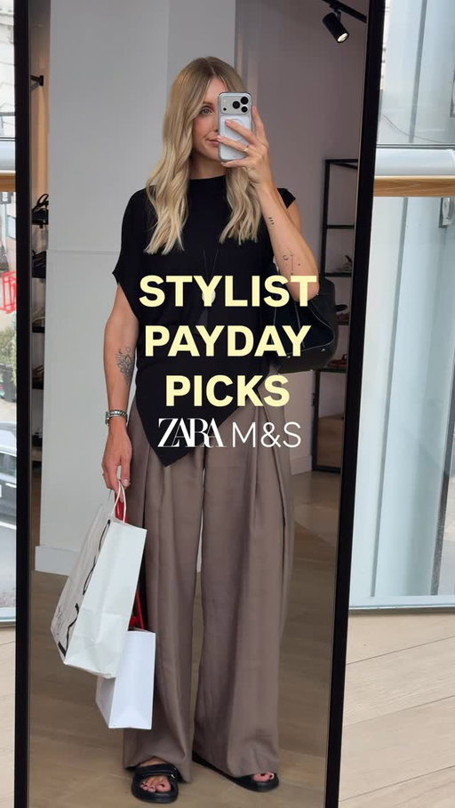 Comment “SHOP” for my stylist payday picks from Zara and Marks & Spencer ( + what I’m wearing) sent straight to your DMs ✉️ or visit this link 👉🏼 https://liketk.it/6jG29 

Would you like me to make this a monthly series? 👀
