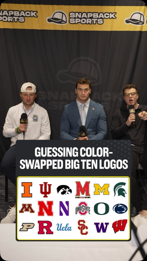 These Color-Swapped Big Ten Logos are absolutely disgusting 🤮
