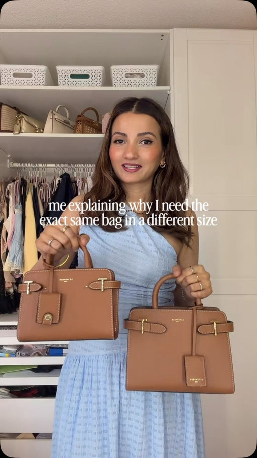 When you love the @letanneur Emilie mini bag so much that you have to get it in the small size too!

The mini is a classic evening bag - and will hold just your essentials, while the small has a little more space for daytime use!

bag details: https://liketk.it/6izWi

#letanneur #handbaglover #luxuryhandbags #leatherbag 

(video concept IB @gregory_routt on TT)