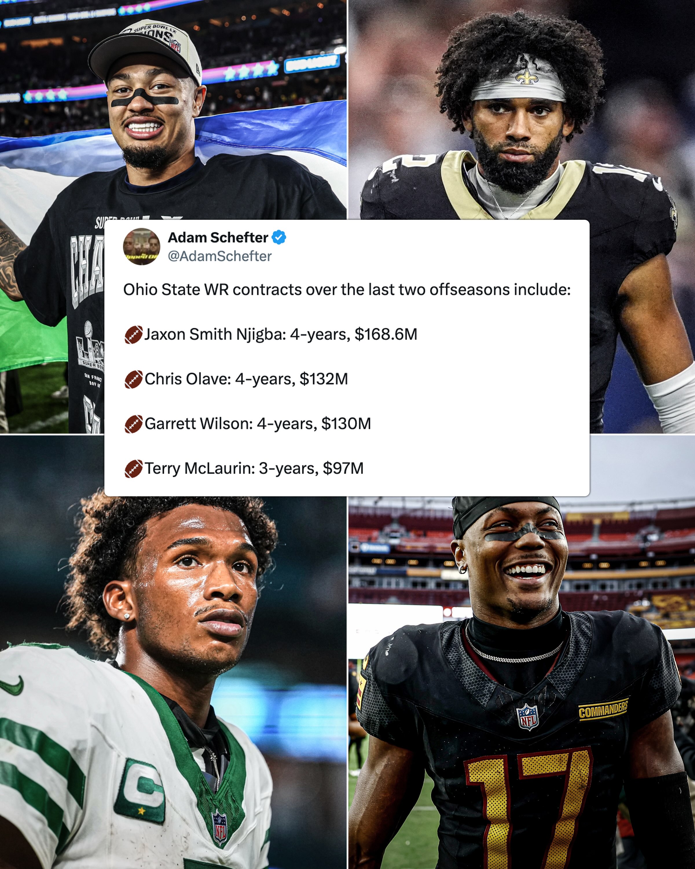 Ohio State WRs have been getting PAID 💰