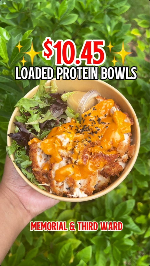 Houston, I found loaded protein bowls starting at just $10.45. 🍚🔥

If you’re looking for an affordable lunch or dinner in Houston, Bowls of Rice needs to be on your list. This Chicago-born Asian fusion concept has two Houston locations—Memorial Food Hall and Blodgett Food Hall—and I stopped by their Memorial Food Hall location to see what the hype was about.

Their menu features fresh, made-to-order protein bowls starting at $10.45, including the Sesame Aioli Chicken, Grilled Steak, Orange Chicken, and a vegetarian option. We also tried the crispy chicken dumplings and crab rangoon, and they were the perfect add-ons to the meal.

Whether you’re grabbing a quick lunch, an easy dinner, or takeout, Bowls of Rice delivers big portions, bold flavors, and great value. If you’re exploring Houston food halls, this is definitely a spot worth adding to your list.

📍 Bowls of Rice
• Memorial Food Hall
• Blodgett Food Hall

💬 Comment “BOWL” and I’ll send you the address.
🤝 Tag another Storyteller who needs to try this.
✨ Follow @crooklyn_j for more Houston restaurants, hidden gems, and affordable eats.

#HoustonEats #HoustonFood #HoustonHiddenGems #AsianFusion #AffordableEats

Houston food | Houston eats | Asian fusion | Affordable lunch | Protein bowls | Houston food halls | Memorial Food Hall | Blodgett Food Hall