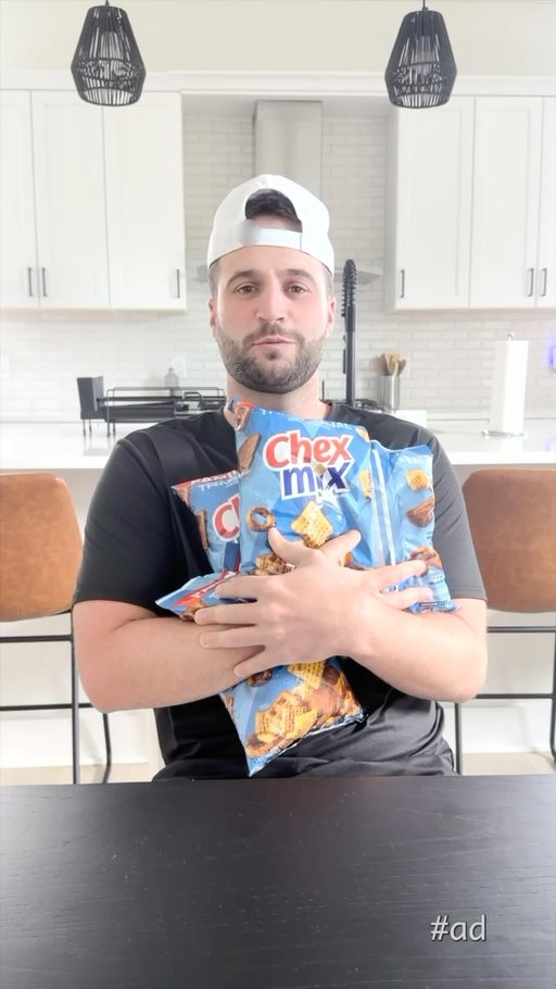 #ad packing for trips can sometimes be a difficult experience. But it’s easier with my friends over at @chexmix check mate with Chex Mix