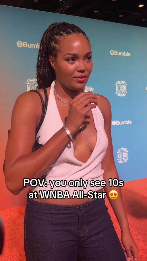 Wish I got to see everyone’s orange carpet fits but SHEEEEESH everyone in the @wnba is perfect 😭 

#wnba #wnbaallstar #basketball