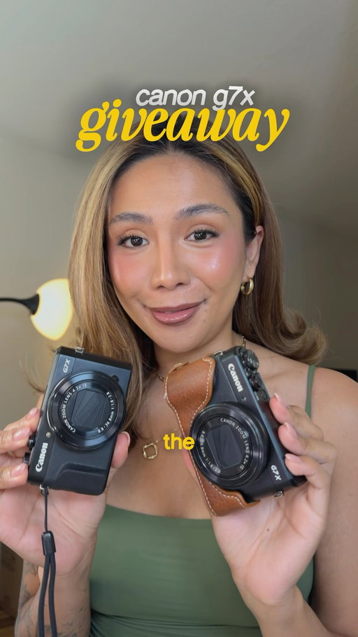 I never properly celebrated hitting 52K on Instagram and 32K on TikTok, so we’re celebrating BIG with a Canon G7X Mark II giveaway 📸😭

Open to residents of the United States and the Philippines 🇺🇸🇵🇭

To enter:

1. Follow me
2. Tag 2 friends in the comments
3. Repost this video
4. For an extra entry, share this video to your Story

I’ll be checking all entries, so make sure you complete every step!

The giveaway ends September 18, and the winner will be announced on my TikTok and Instagram Stories on September 18 at 10:00 AM Pacific Time.

Thank you for being part of my community and supporting my content. Good luck! 🤍

This giveaway is not sponsored, endorsed, administered by, or associated with Canon, TikTok, or Instagram.

#CanonG7XGiveaway #CanonG7XMarkII #CameraGiveaway #GiveawayUSA #GiveawayPhilippines

Canon G7X Mark II giveaway, Canon camera giveaway 2026, digital camera giveaway, creator camera giveaway, free Canon G7X, giveaway open to USA and Philippines, TikTok giveaway, Instagram giveaway, vlogging camera giveaway, content creator camera