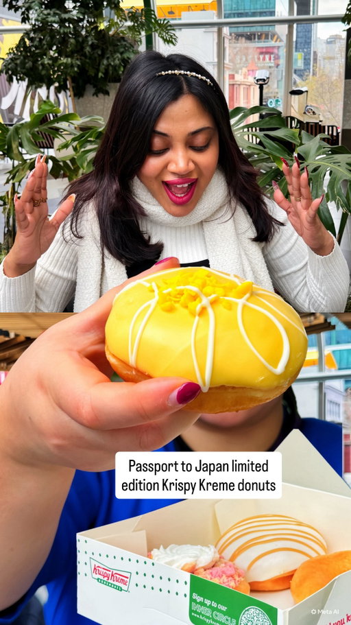 You don’t need a flight to Japan, just a trip to @krispykremeaustralia 

@krispykremeaustralia has just dropped its limited-edition Passport To Japan range, and every flavour is worth trying before it’s gone! 

Japanese Cheesecake – filled with rich Japanese cheesecake-inspired kreme, finished with a smooth white truffle dip and caramel truffle drizzle.

Yuzu Citrus Burst – a refreshing combination of zesty yuzu kreme, white truffle drizzle and a citrus candy crunch that adds the perfect pop of texture.

Strawberry Shortcake – the iconic Original Glazed® coated in strawberry truffle, topped with shortcake cookie crumble and a fluffy vanilla Kreme swirl. My personal favourite!

Every bite is soft, fluffy, creamy and packed with Japanese-inspired flavours that make this range seriously hard to resist. They’re made fresh daily and are only here for a limited time!

Available from 29 July – 1 September 2026 at participating Krispy Kreme stores (excluding SA, NT & TAS) and online.

Tag your doughnut buddy and tell me which flavour you’re trying first! Don’t wait too long—these limited-edition treats won’t be around forever. 

#krispykreme #passporttojapan #gifted