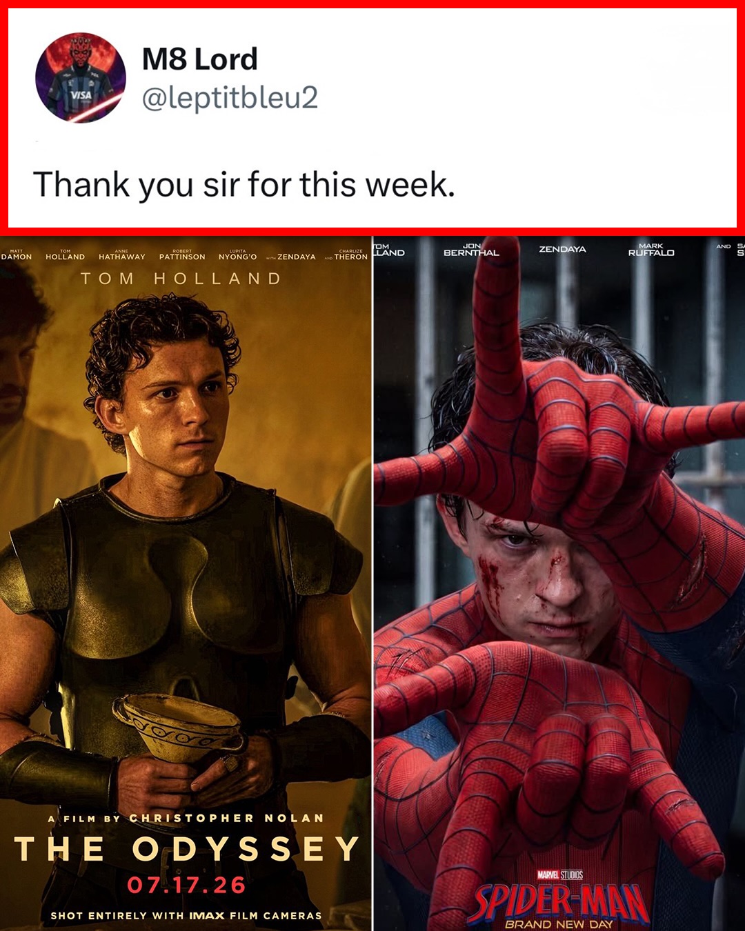 Tom Holland is EVERYWHERE this summer 🍿🕷️

(h/t leptitbleu2/X, Borataehyung1/X, SlashBeuh/X)