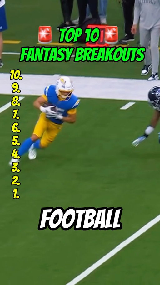 10 Fantasy Football Sleepers 🔥 #fantasyfootball #nfl #fantasyfootballadvice 
Fantasy Football Breakouts
