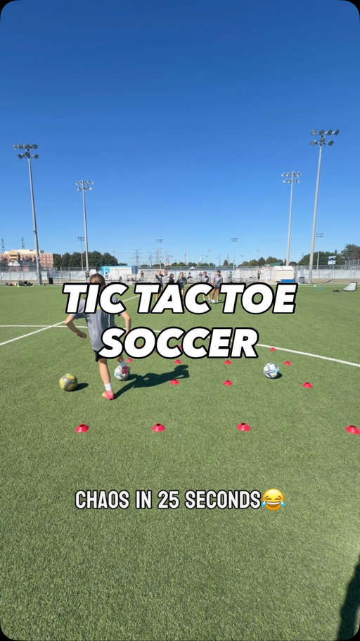The easiest way to turn warm up into competition. ⚽️🔥

Would your team win? ⬇️

Final3rdsoccer.com 
416-700-4189 
Info@final3rdsoccer.com

#soccer #soccertraining #football 
#viral #reels