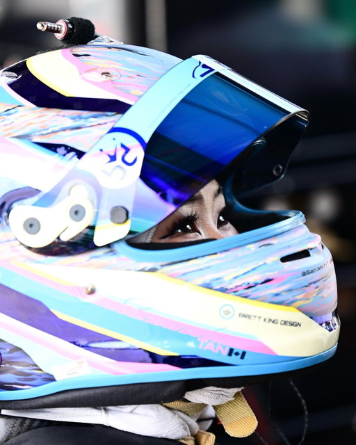 first day in the books at Road America😌 FP2 and qualifying coming up tomorrow! 

p.s. is the first pic giving yuki tsunoda / crying hamster vibes 

📸: @chrisgreenphotos 

#imsa #racing #womeninmotorsport #bmwmotorsport