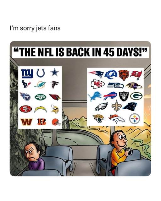 Who else is hype for the season to start? 

The Jets have become the definition of wasted potential. It feels like every time they build hope, something goes wrong—bad quarterback play, injuries, coaching changes, or front-office mistakes. They haven’t made the playoffs since the 2010 season, giving them one of the longest postseason droughts in North American professional sports. Even after loading up on talented players over the years, the results just never seem to match the expectations. 

What’s even more frustrating is that the franchise has had stars like Garrett Wilson, Breece Hall, Sauce Gardner, and Quinnen Williams in recent years, yet they still found ways to disappoint. Their 2025 season bottomed out at 3-14, leading to another rebuild and more major roster changes. 

To be fair, there’s at least some optimism entering 2026 with a new direction, young talent, and an encouraging training camp. But until the Jets actually start winning meaningful games, fans around the league are going to keep treating them as one of the NFL’s most cursed and underachieving franchises.