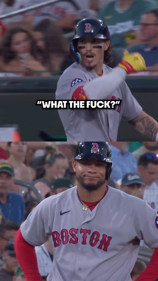 Jarren Duran was mad that Willson Contreras didn’t try to score from third base on this pop fly

#redsox #mlb #baseball #sports #dirtywater