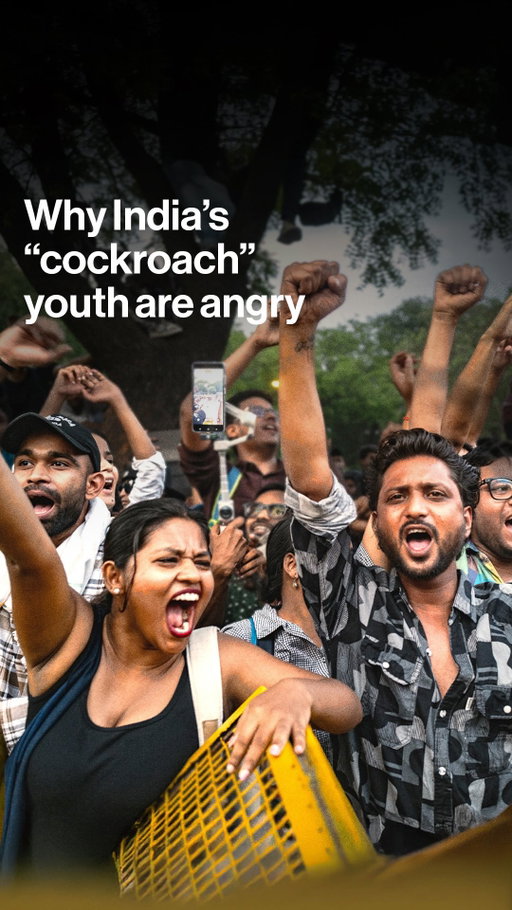 Rising youth unemployment in India has sparked the student-led “cockroach” movement, which has managed to oust a cabinet minister while presenting a growing challenge to Prime Minister Narendra Modi. 

Tap the link in bio for more.