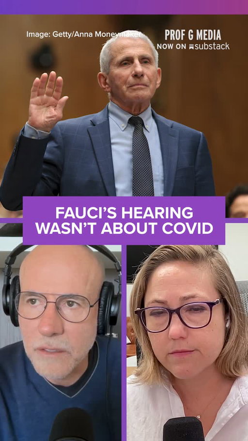 Fauci was “no more wrong than any other health official”

Dr. Anthony Fauci weathered a contentious Senate hearing Wednesday, invoking his Fifth Amendment right over 100 times. Scott Galloway and Sarah Longwell discuss, on Raging Moderates.