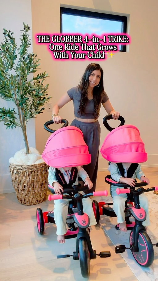 I found the most amazing ride for my twins! 🚲✨ The @globbercanada 4-in-1 Trike is such a smart design because it grows with them through every stage — from parent-guided rides to independent adventures 🤍

It’s easy to use, so cute, and the perfect way to make everyday walks more fun while giving them the confidence to explore. A toddler must-have that’s actually made to last! ✨

Comment SHOP and I’ll send you the details - it comes in other colours too! 

#globbercanada #musthave #4in1 #momlife