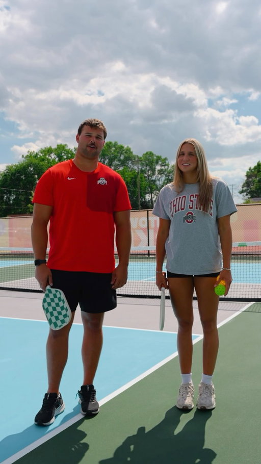 The perfect summer activity! ☀️🙌 Pickleball and dinner at the Secret Garden dining experience at Brass Eye! 

#GoBucks | @thejuntohotel