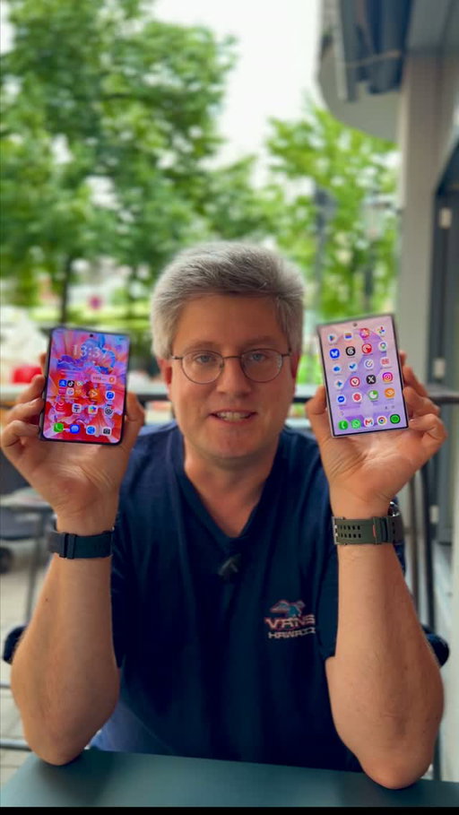 Huawei hat beim Pura X auch schon ein ähnliches 4:3 Format wie Samsung nun beim Galaxy Fold 8. #HuaweiPuraX #GalaxyZFold8 #foldables #huawei #samsung @samsunggermany @samsung @huaweideutschland @huawei