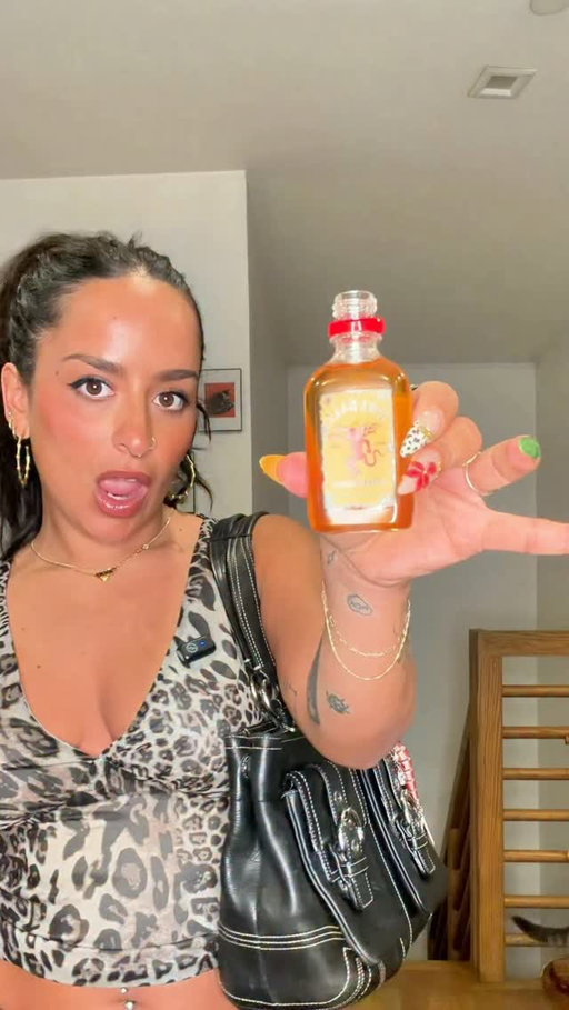 A little outfit review before a night out with @fireballwhisky in hand, of course ✨ #ad21+ #fireballpartner #drinkresponsibily