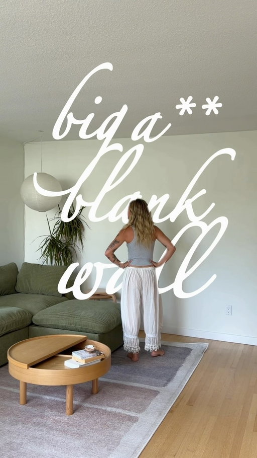 Fixing my big blank wall in one facebook marketplace trip! I love her - she’s perfect 🥲

~
interior decorating
mid century modern 
teak 
warm interiors 
living room