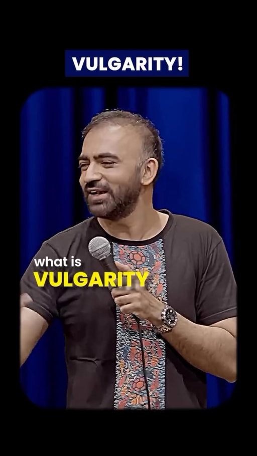 What is vulgarity anyway?