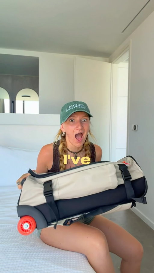 After 4 years of travel I have finally decided it’s time .. I am DONE with carrying my entire life on my back.

The long walks in 35 degrees, the uphill 20 minute hike to the accommodation and waiting in a 50-minute boat queue with crippling back pain is actually all completely unnecessary... after first using this bag from @bagsmart_official  last month it has not left my side since.

It has the straps for when you want to carry it, the wheels for when you can no longer be bothered and the perfect cute but sturdy packing cubes that don’t fall apart every time you cram too much in. 

If you’re looking for a versatile bag that fits in the overhead locker, has both wheel and backpack options and looks nice .. 

check the link in my bio and use my code CharlotteR43 for 10% off