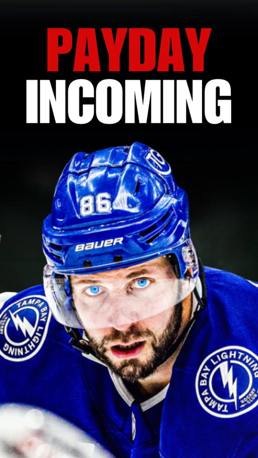 Kucherov is about to get PAID💰

How much will he earn per season on his next deal?👀