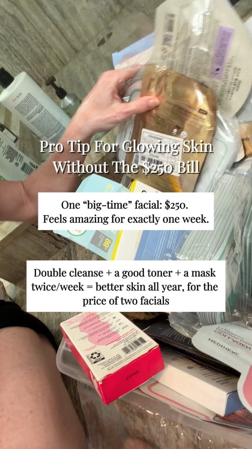 Stop overpaying for a 7-day glow: a solid home routine and a stocked mask drawer win the skin math every time!

Follow for more @jessicahanson 🤍

#skincare #facial #beauty